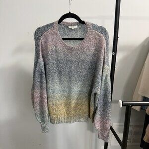Z Supply multicolored sweater size medium.